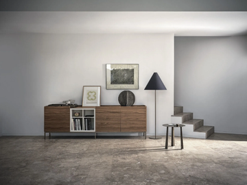 PICA - Wooden sideboard with doors by Bontempi Casa - view 3